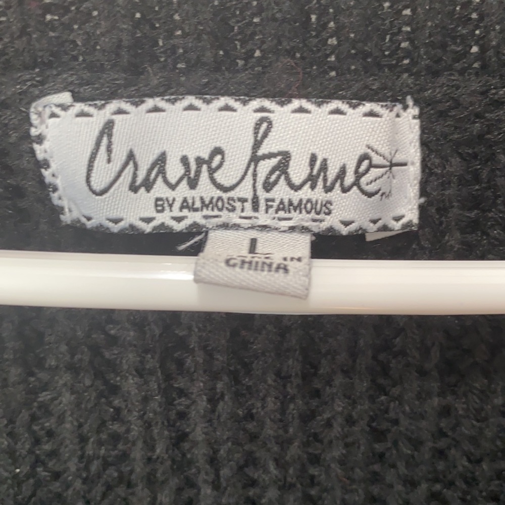Final Sale 🔥Crave Fame  sweater size L - Picture 5 of 9